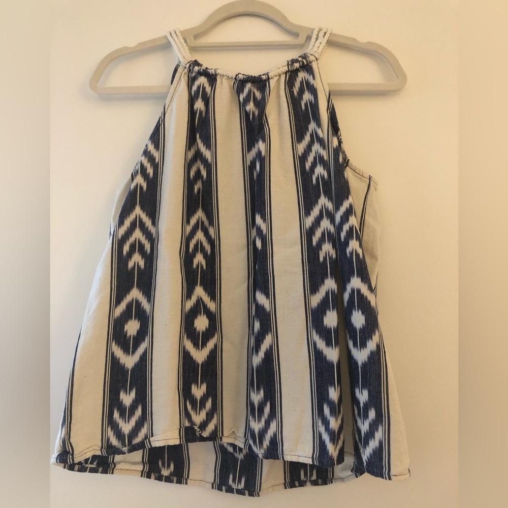 J. Crew Factory Ikat Rope Strap Camisol